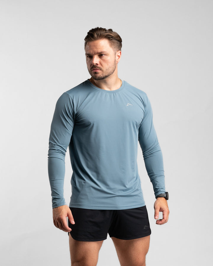 Core Performance Longsleeve (Glacier Blue) - Athletic Aesthetics