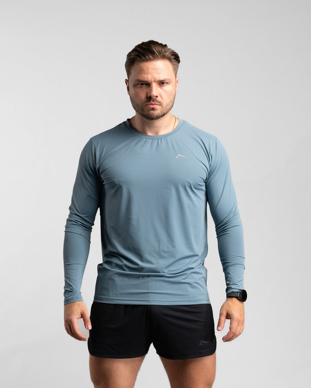 Core Performance Longsleeve (Glacier Blue) - Athletic Aesthetics