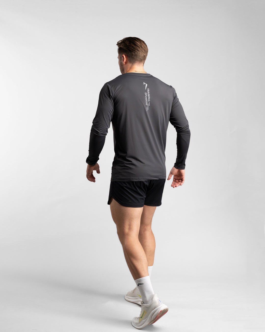 Core Performance Longsleeve (Graphite) - Athletic Aesthetics