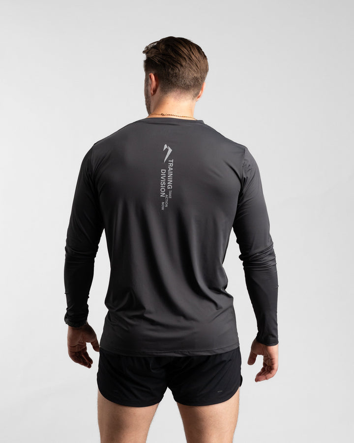 Core Performance Longsleeve (Graphite) - Athletic Aesthetics