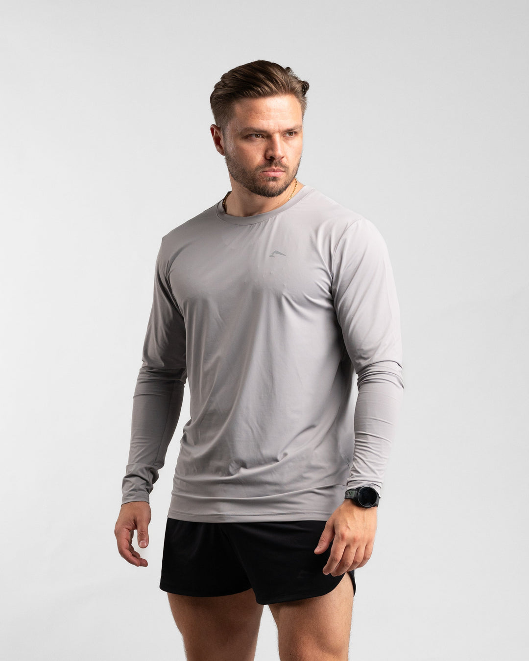 Core Performance Longsleeve (Stone) - Athletic Aesthetics