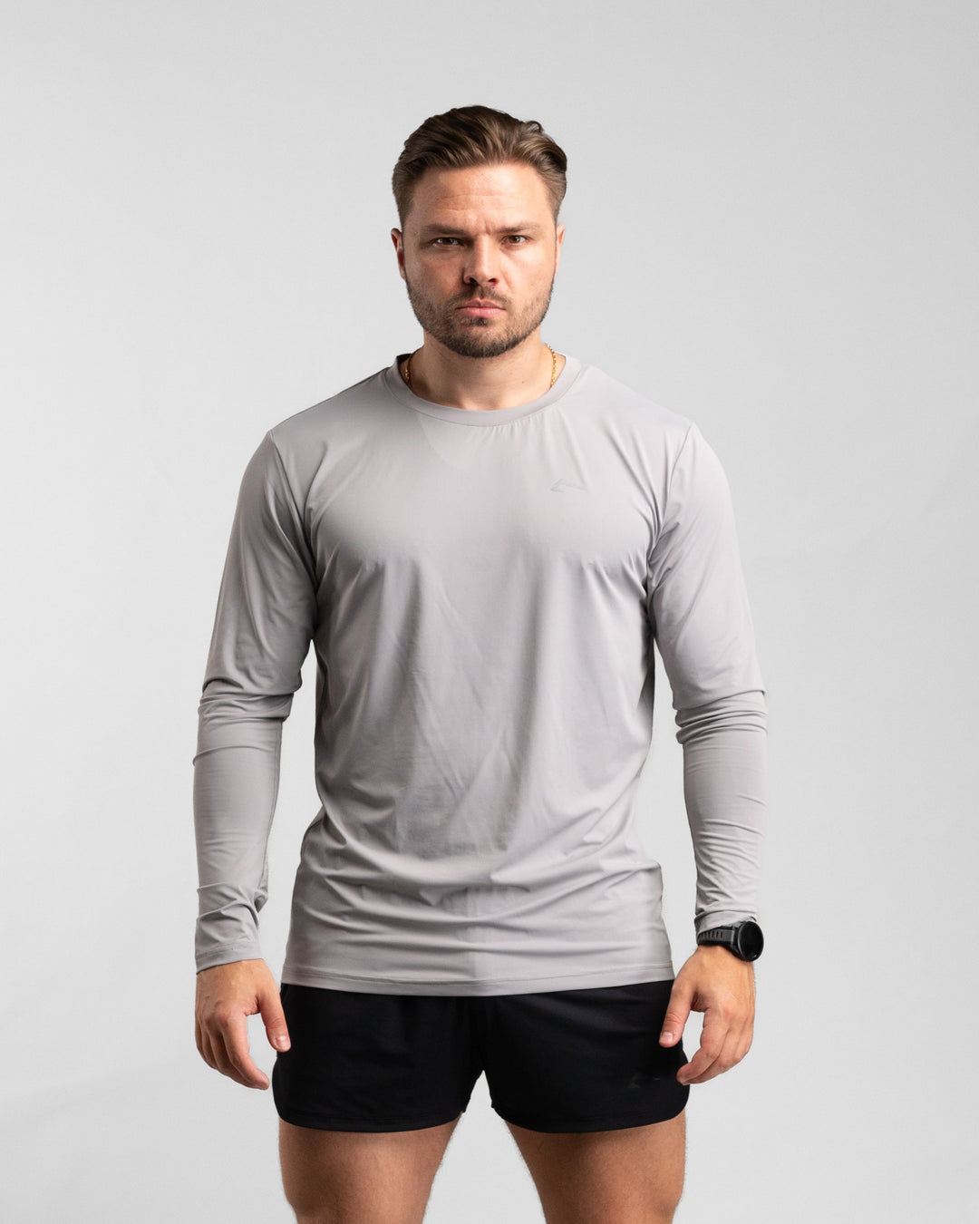 Core Performance Longsleeve (Stone) - Athletic Aesthetics