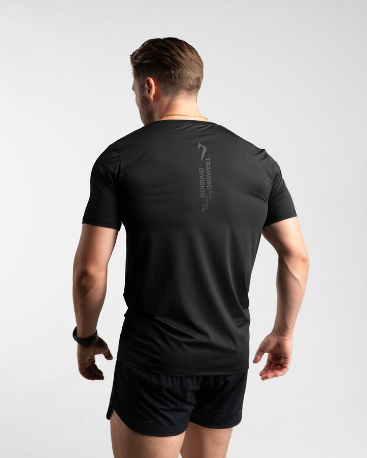 Core Performance T-Shirt (Black/Black) - Athletic Aesthetics