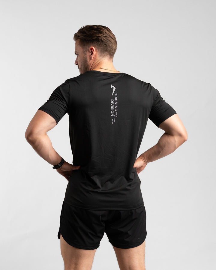 Core Performance T-Shirt (Black/Grey) - Athletic Aesthetics