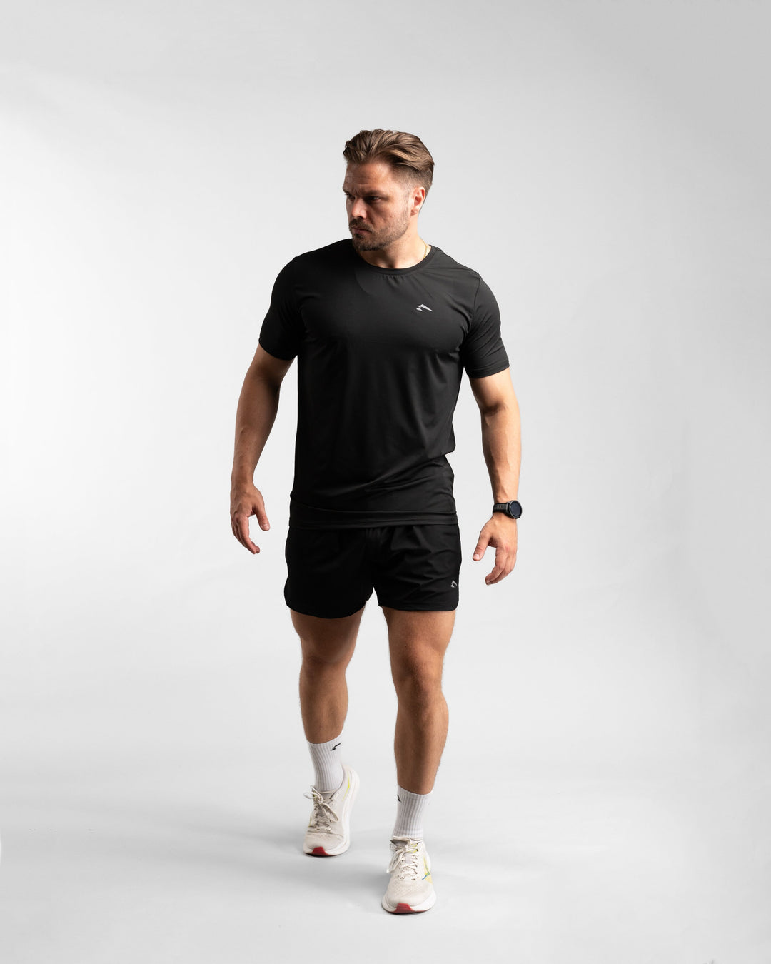 Core Performance T-Shirt (Black/Grey) - Athletic Aesthetics