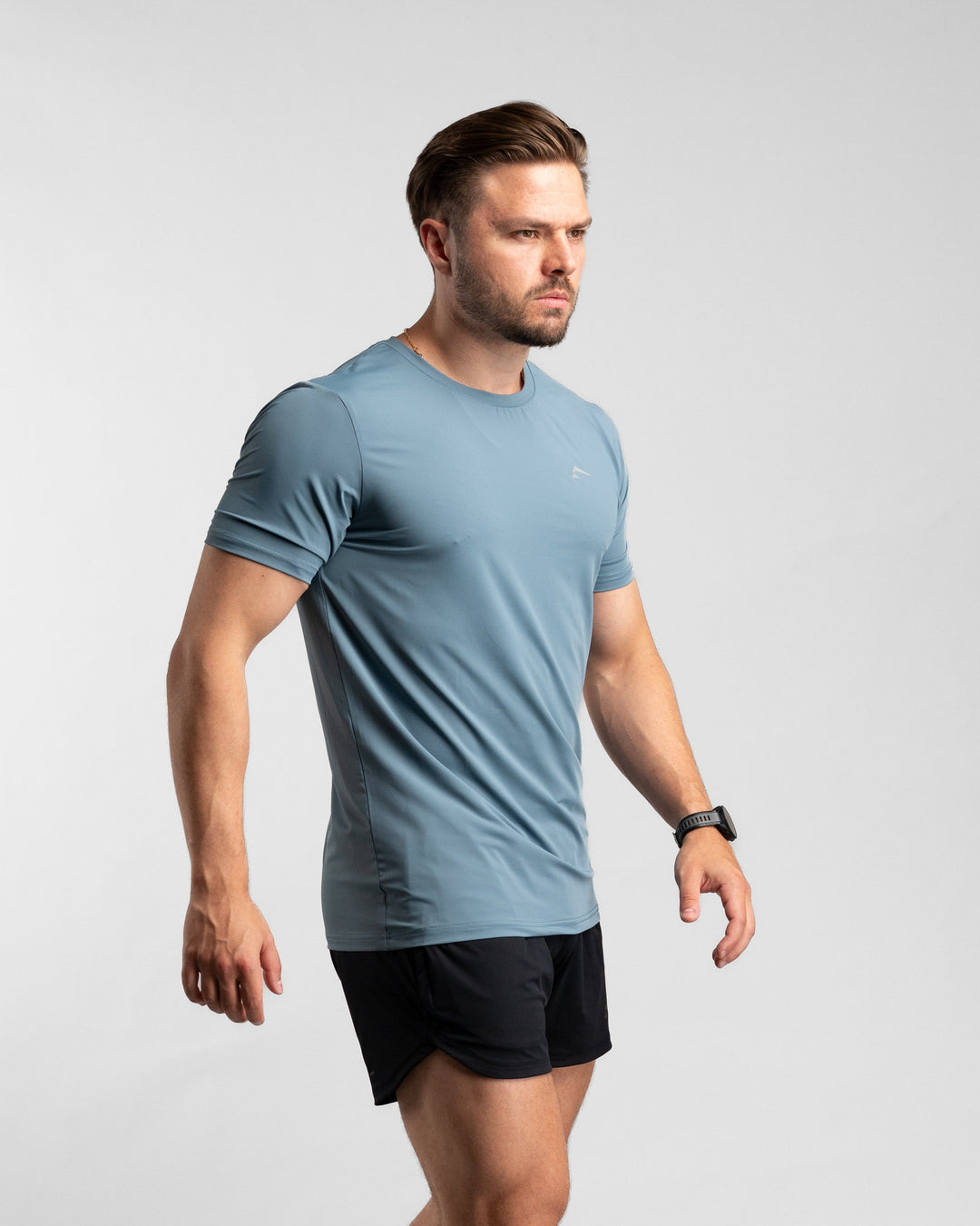 Core Performance T-Shirt (Glacier Blue) - Athletic Aesthetics