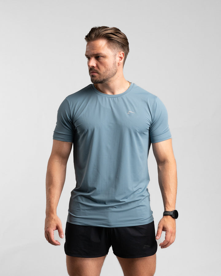 Core Performance T-Shirt (Glacier Blue) - Athletic Aesthetics
