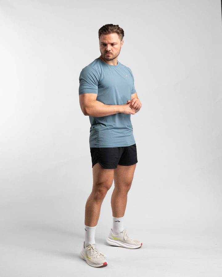 Core Performance T-Shirt (Glacier Blue) - Athletic Aesthetics