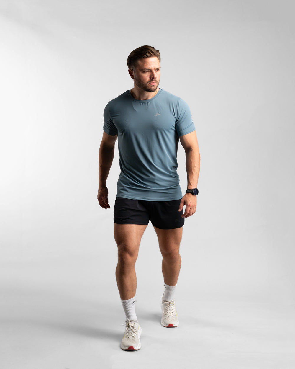 Core Performance T-Shirt (Glacier Blue) - Athletic Aesthetics