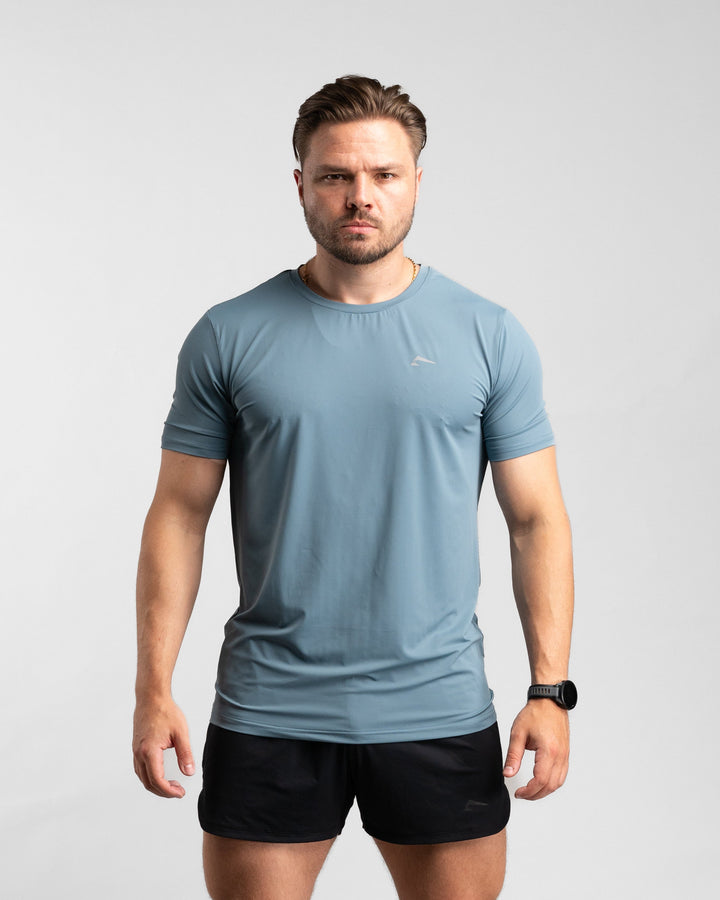Core Performance T-Shirt (Glacier Blue) - Athletic Aesthetics