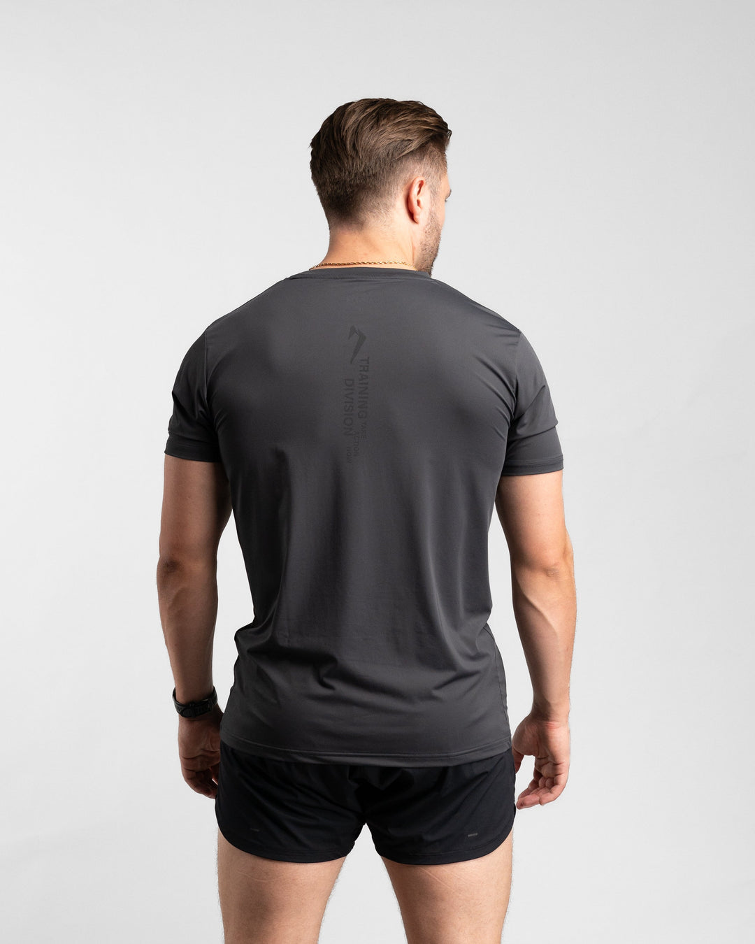Core Performance T-Shirt (Graphite/Black) - Athletic Aesthetics