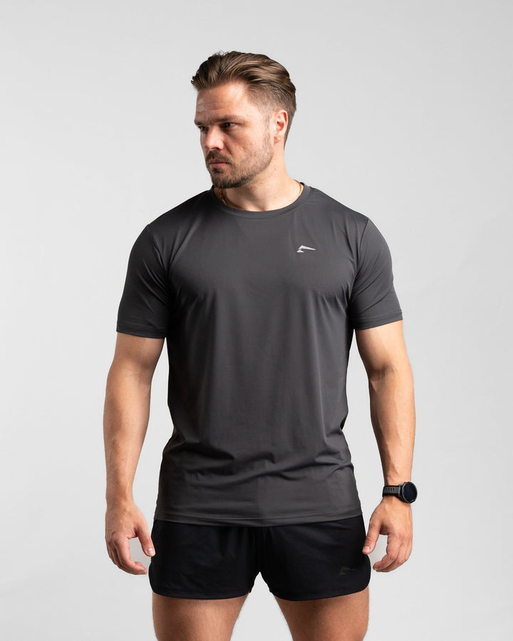Core Performance T-Shirt (Graphite/Grey) - Athletic Aesthetics