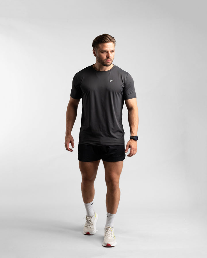 Core Performance T-Shirt (Graphite/Grey) - Athletic Aesthetics