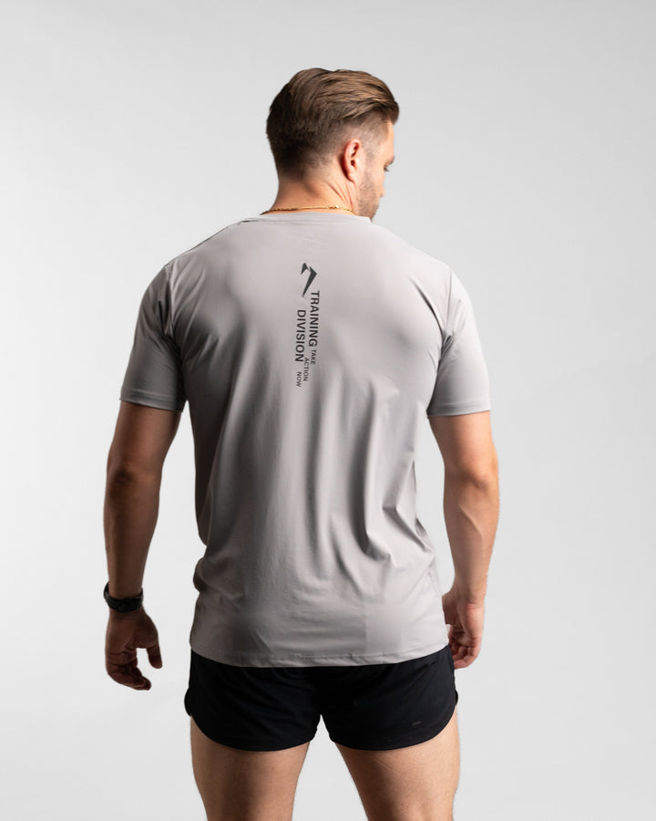 Core Performance T-Shirt (Stone/Black) - Athletic Aesthetics
