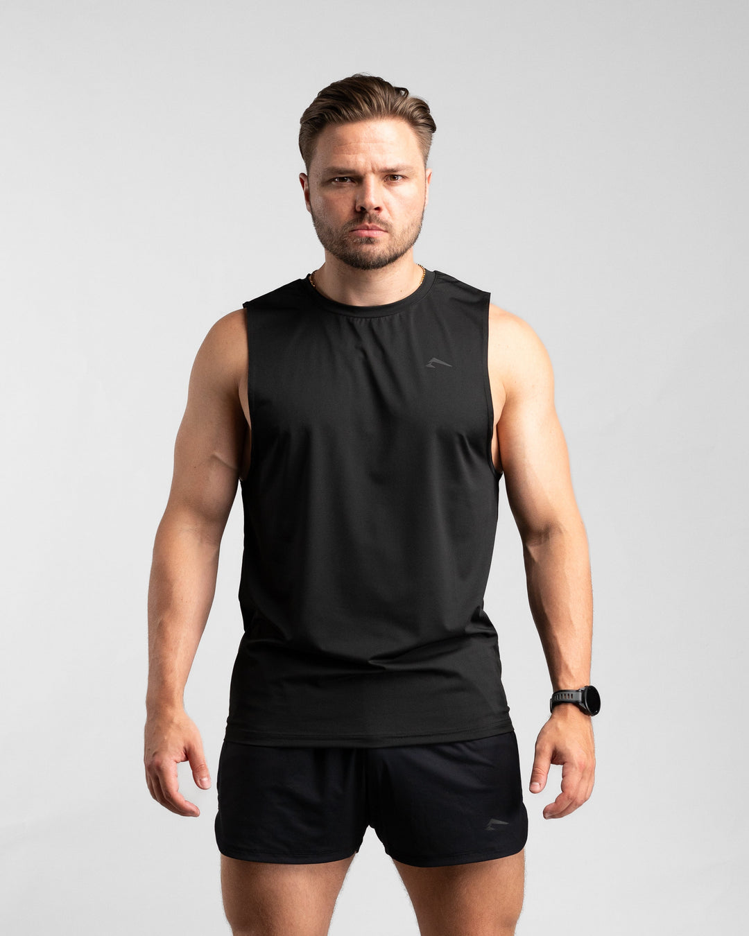Core Performance Tanktop (Black/Black) - Athletic Aesthetics