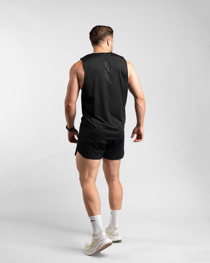 Core Performance Tanktop (Black/Black) - Athletic Aesthetics