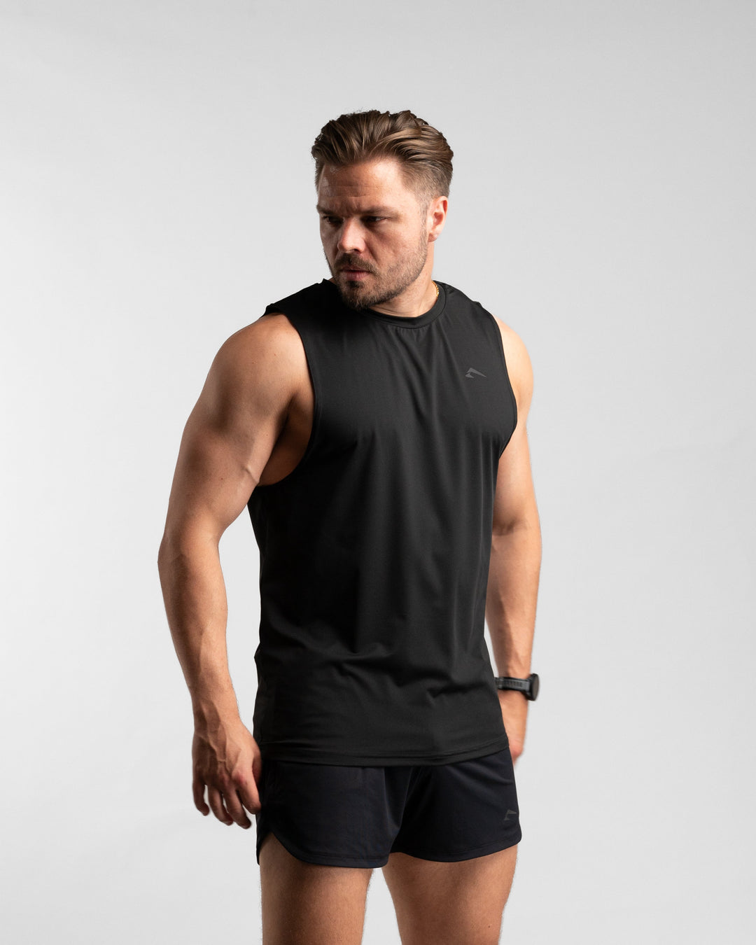 Core Performance Tanktop (Black/Black) - Athletic Aesthetics