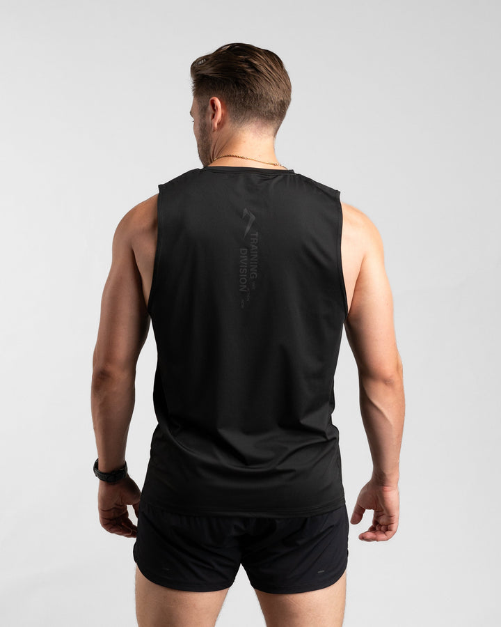 Core Performance Tanktop (Black/Black) - Athletic Aesthetics