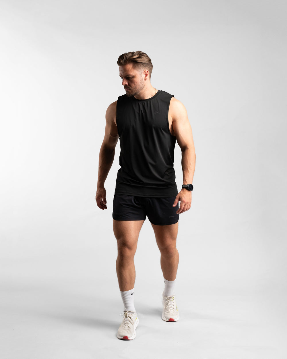 Core Performance Tanktop (Black/Black) - Athletic Aesthetics