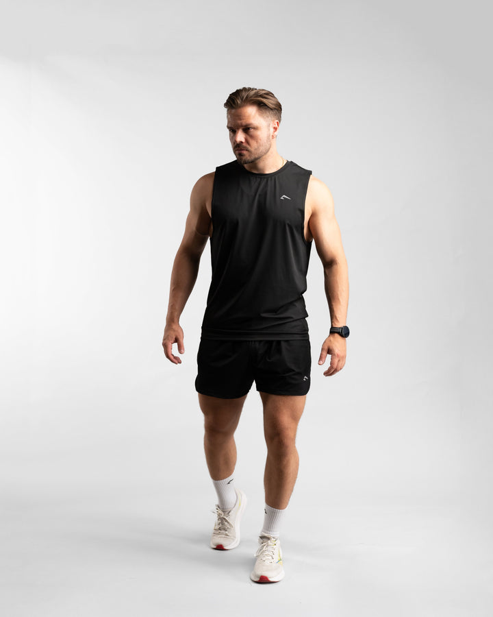 Core Performance Tanktop (Black/Grey) - Athletic Aesthetics
