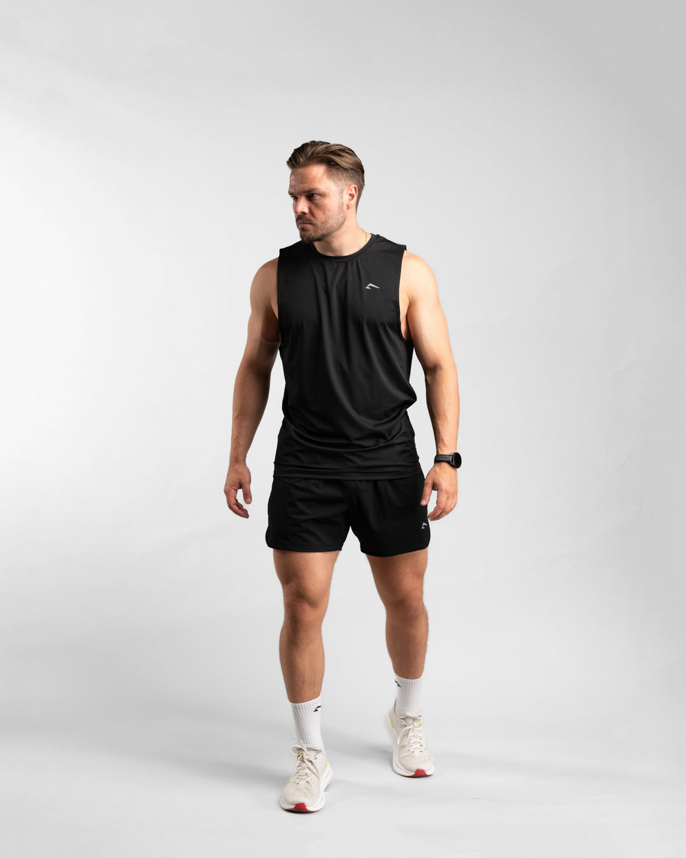 Core Performance Tanktop (Black/Grey) - Athletic Aesthetics