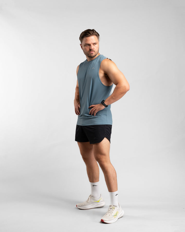 Core Performance Tanktop (Glacier Blue) - Athletic Aesthetics