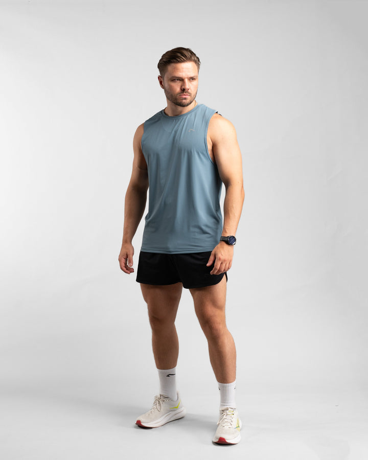 Core Performance Tanktop (Glacier Blue) - Athletic Aesthetics