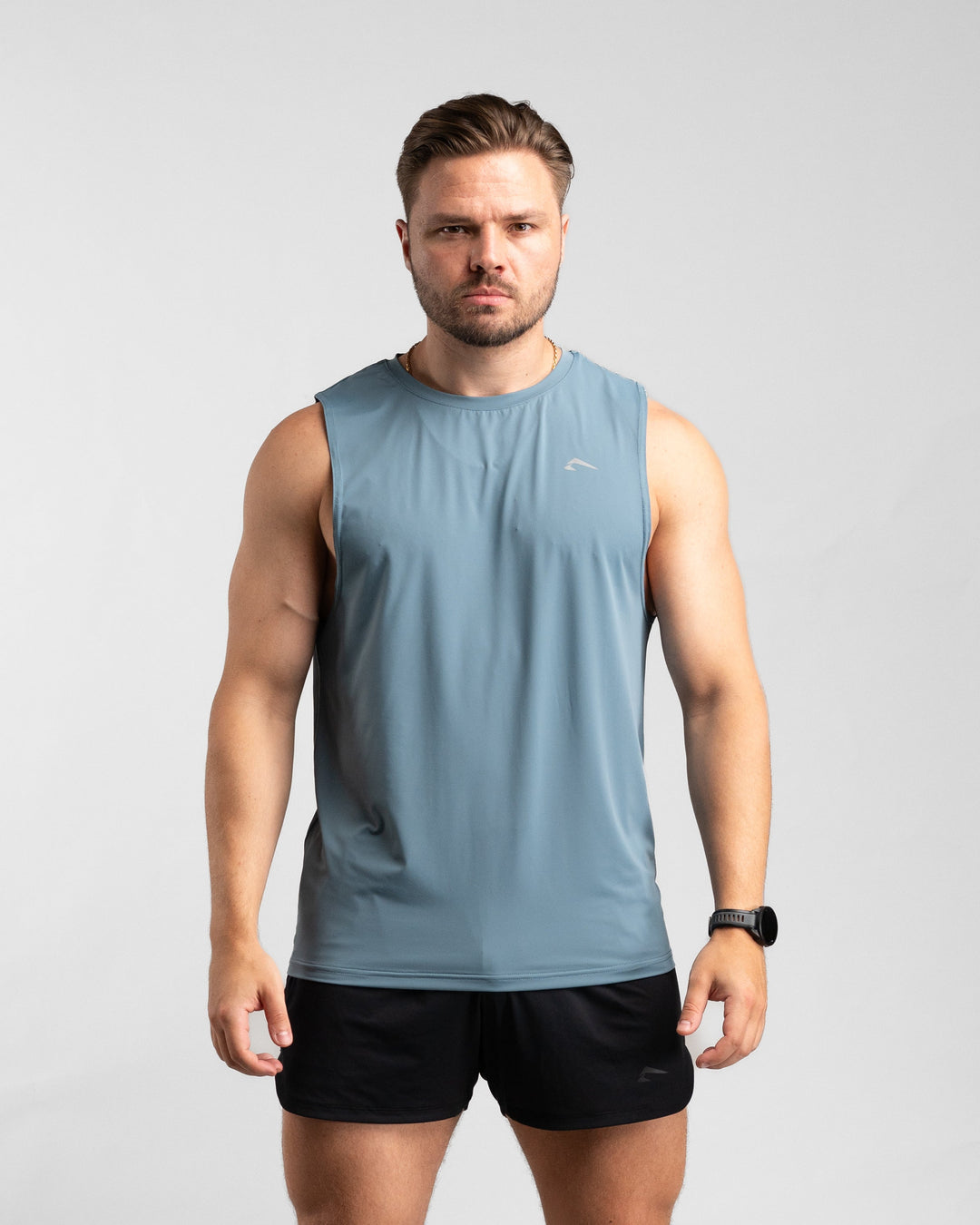 Core Performance Tanktop (Glacier Blue) - Athletic Aesthetics