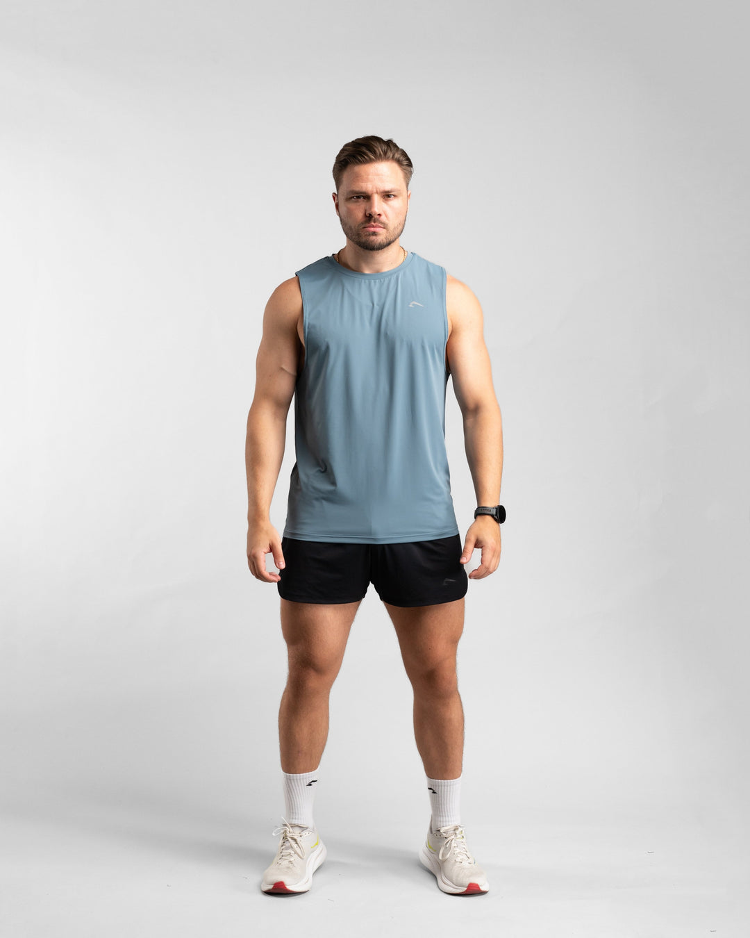 Core Performance Tanktop (Glacier Blue) - Athletic Aesthetics