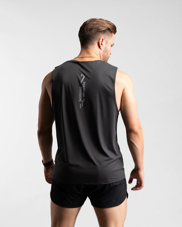 Core Performance Tanktop (Graphite/Grey) - Athletic Aesthetics