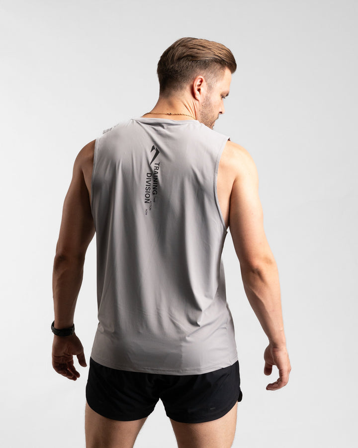 Core Performance Tanktop (Stone/Black) - Athletic Aesthetics