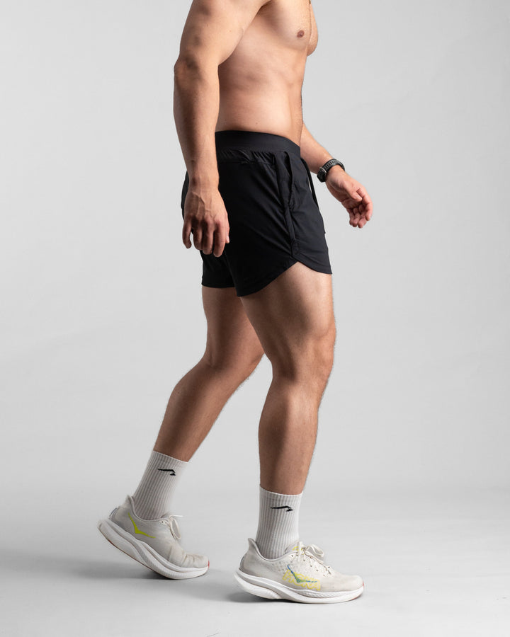 Elite Performance 5“ Shorts (Midnight Blue) - Athletic Aesthetics