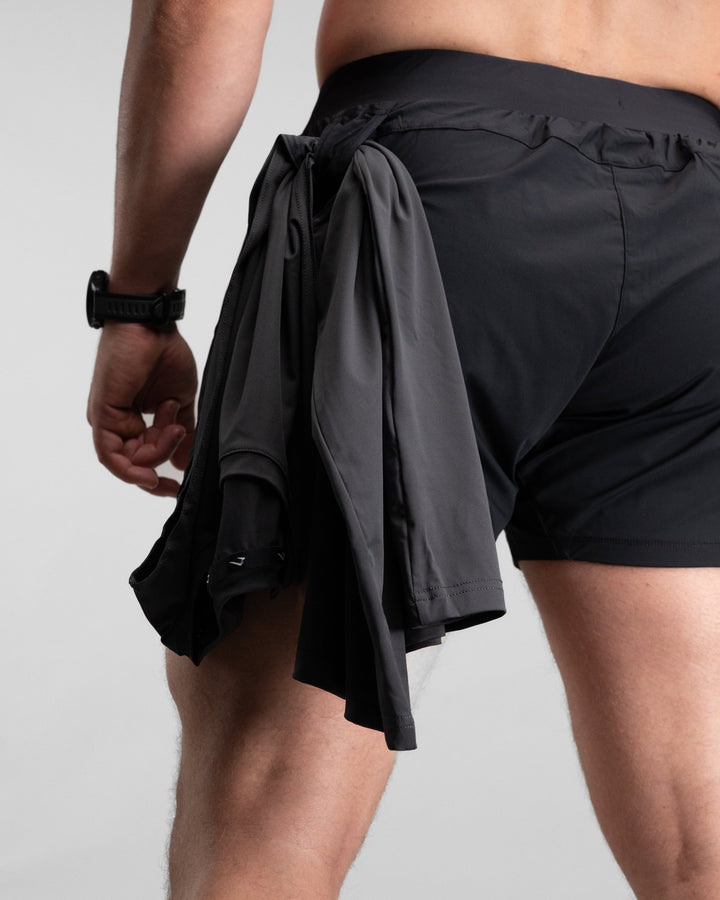 Elite Performance 5“ Shorts (Midnight Blue) - Athletic Aesthetics