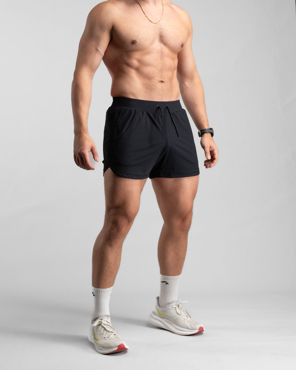 Elite Performance 5“ Shorts (Midnight Blue) - Athletic Aesthetics