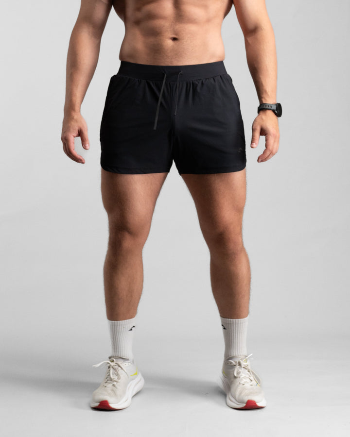 Elite Performance 5“ Shorts (Midnight Blue) - Athletic Aesthetics
