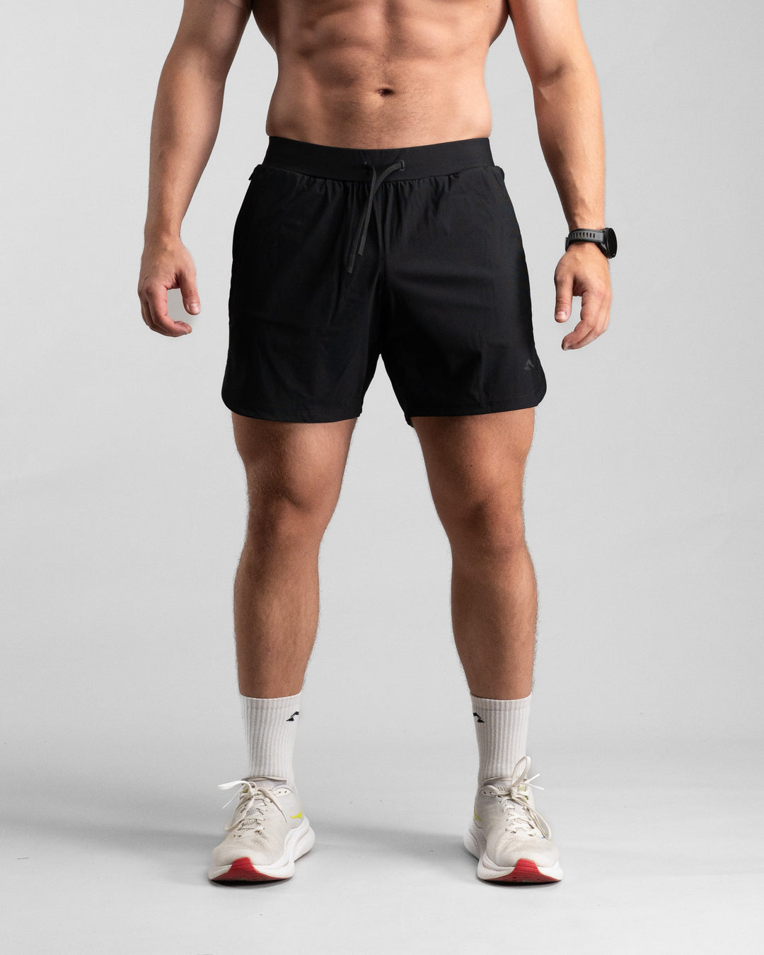 Elite Performance 7“ Shorts (Black/Black) - Athletic Aesthetics