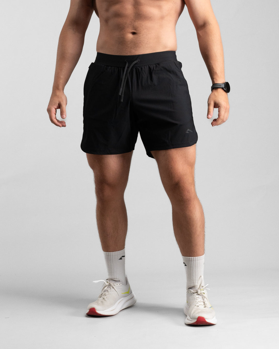 Elite Performance 7“ Shorts (Black/Black) - Athletic Aesthetics