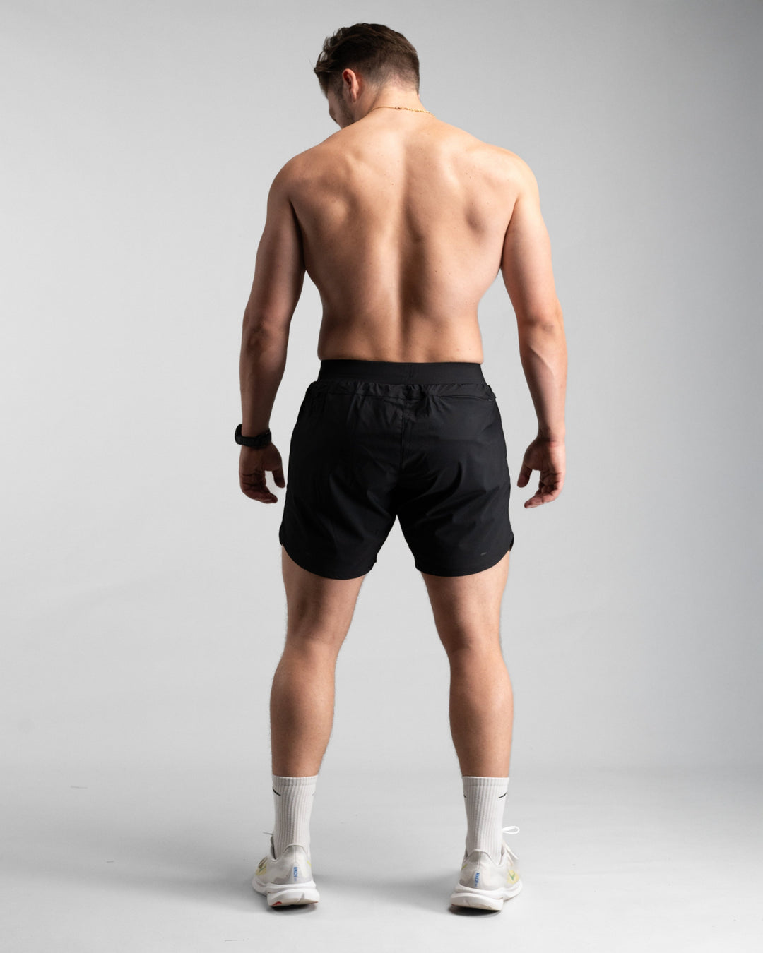 Elite Performance 7“ Shorts (Black/Grey) - Athletic Aesthetics