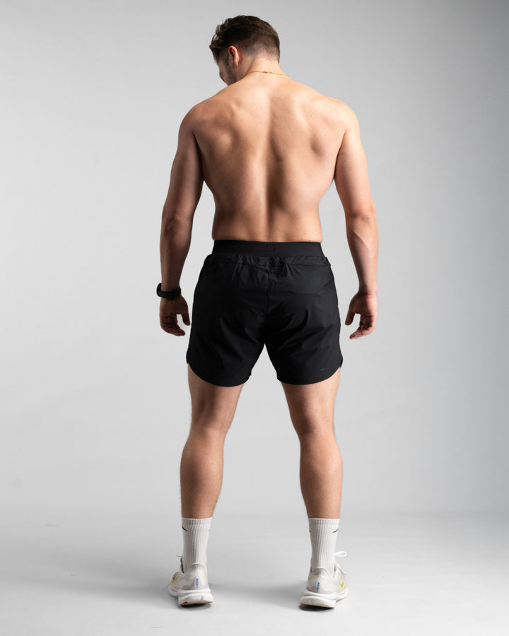 Elite Performance 7“ Shorts (Black/Grey) - Athletic Aesthetics