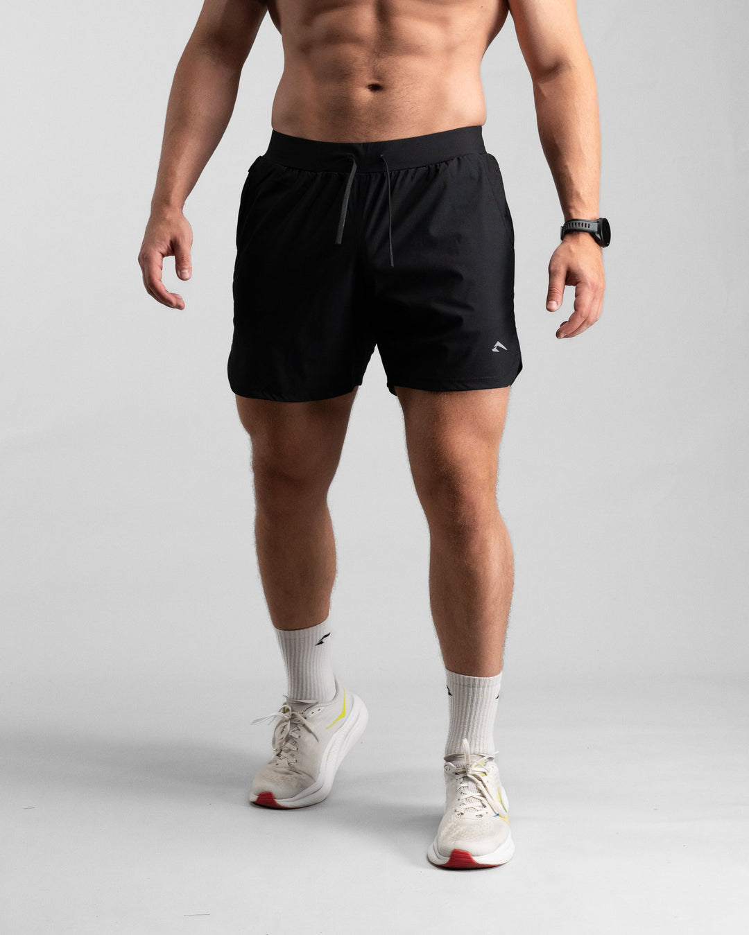 Elite Performance 7“ Shorts (Black/Grey) - Athletic Aesthetics