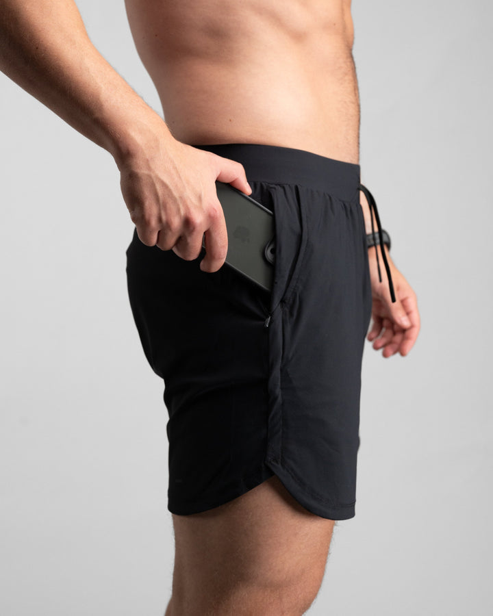Elite Performance 7“ Shorts (Midnight Blue) - Athletic Aesthetics