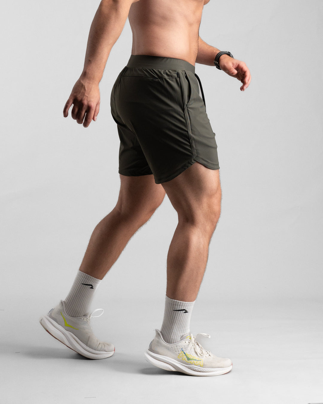 Elite Performance 7“ Shorts (Tactical Olive) - Athletic Aesthetics