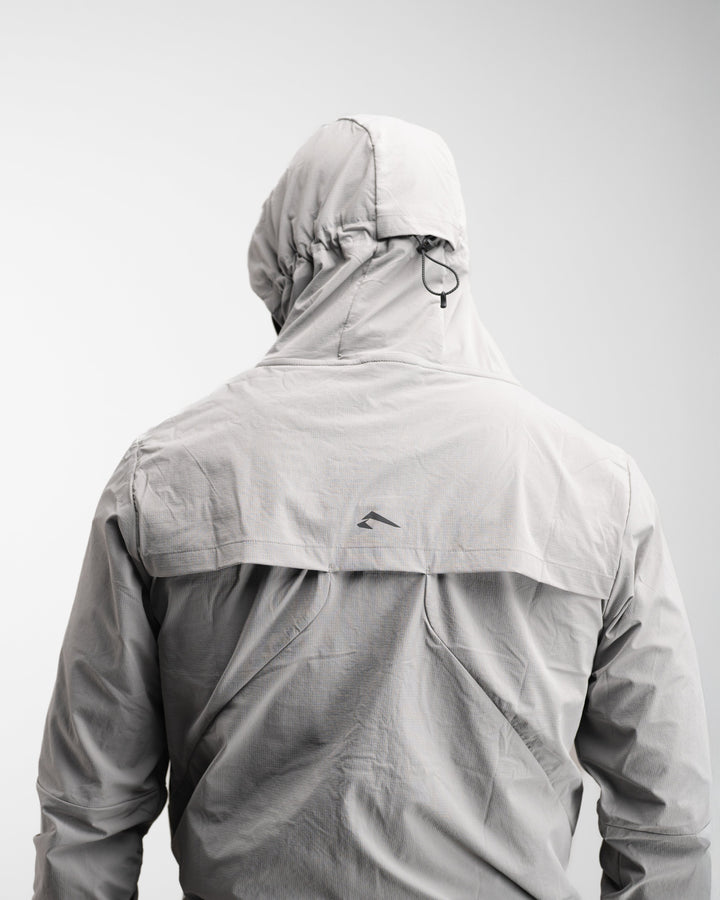 Elite Windbreaker Full Zip (Tactical Grey) - Athletic Aesthetics