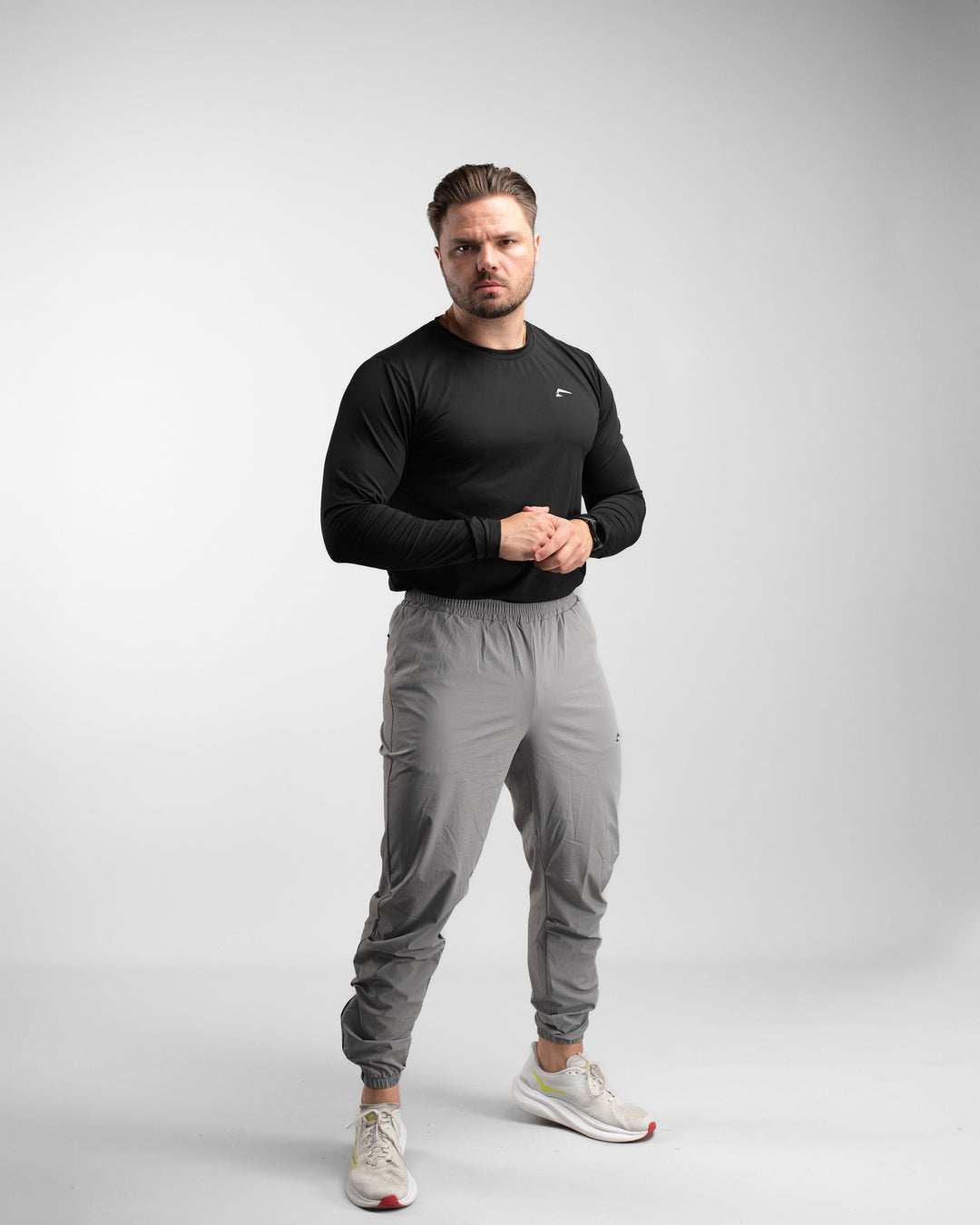 Elite Windbreaker Jogger (Tactical Grey) - Athletic Aesthetics