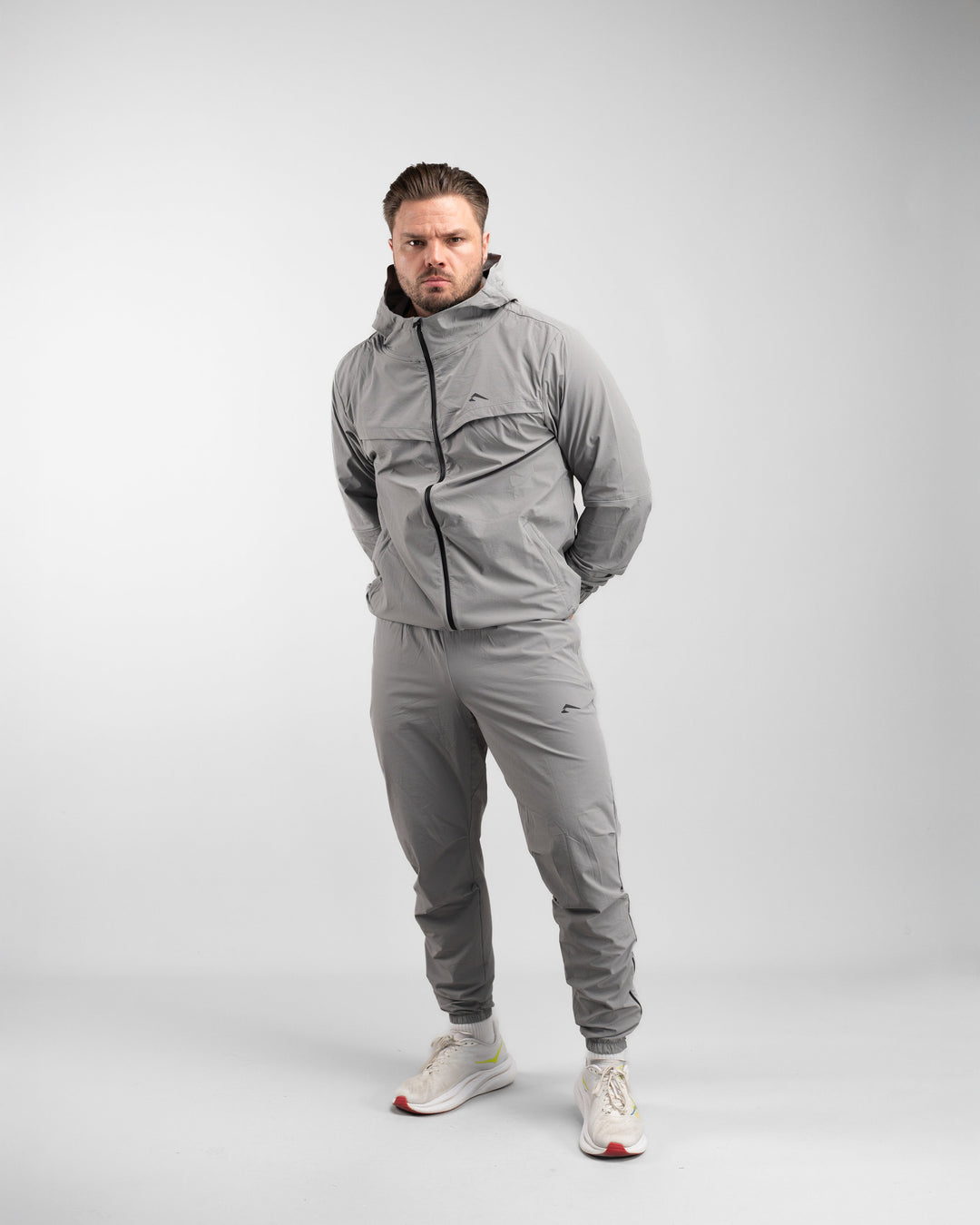 Elite Windbreaker Jogger (Tactical Grey) - Athletic Aesthetics