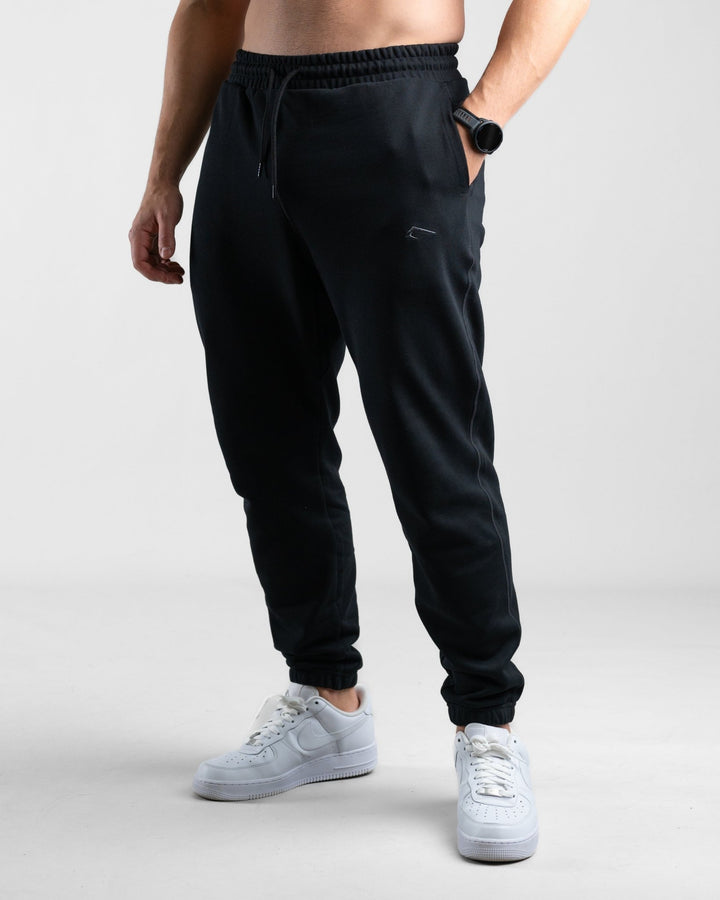 Essential Joggers (Black) - Athletic Aesthetics