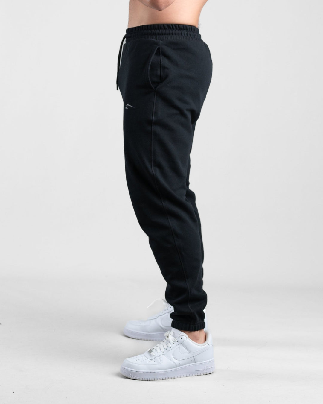 Essential Joggers (Black) - Athletic Aesthetics