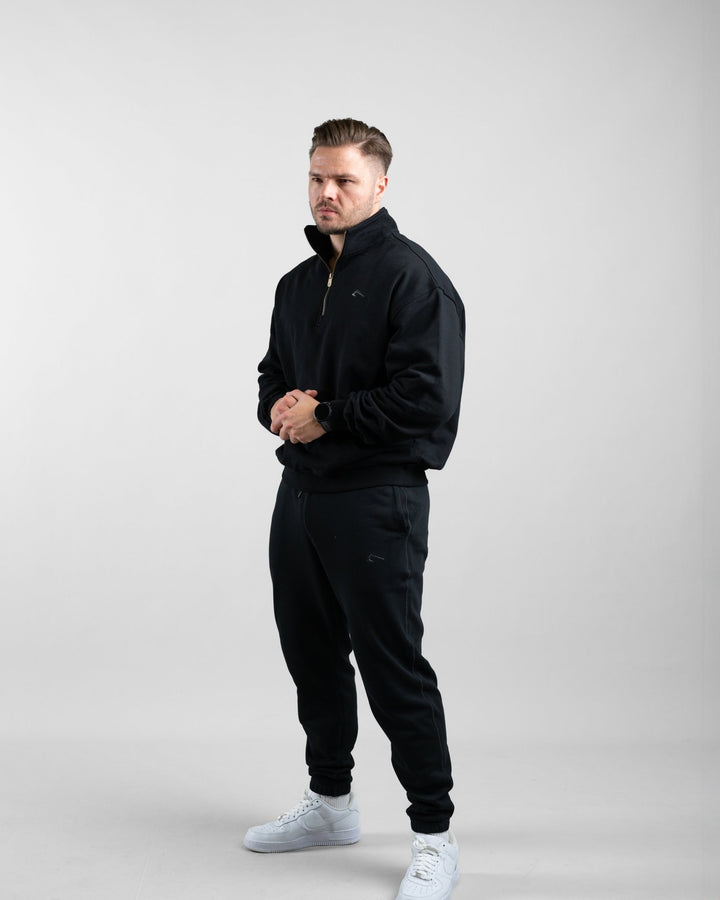 Essential Joggers (Black) - Athletic Aesthetics