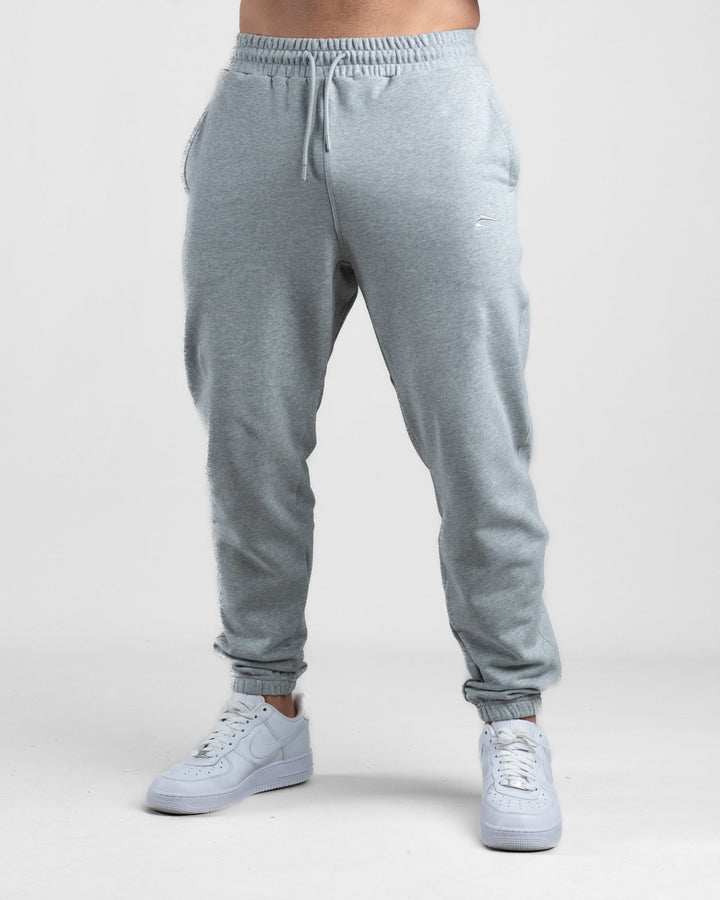 Essential Joggers (Grey Marl) - Athletic Aesthetics