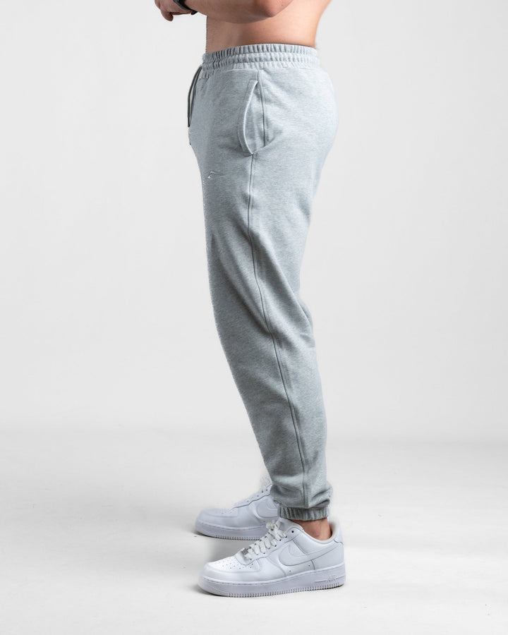 Essential Joggers (Grey Marl) - Athletic Aesthetics